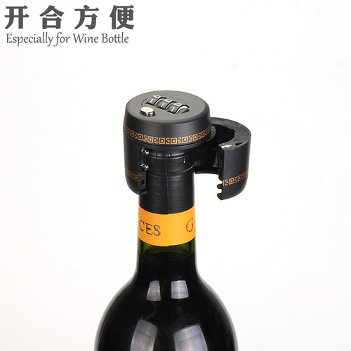 Cross-border e-commerce hot-selling red wine bottle lock, Jiuyang wine, white wine, wine bottle cap lock, wine bottle lock, password lock