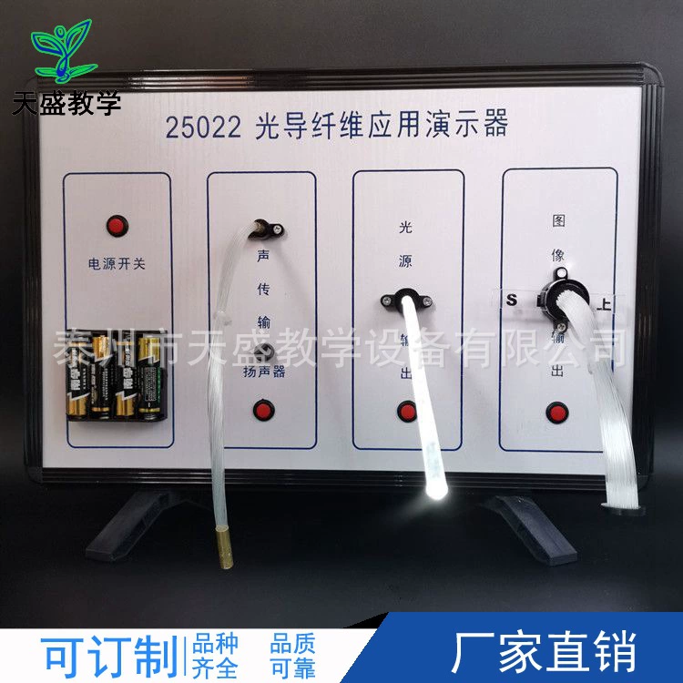 Оборудование средней школы демонстратора 25022 применения стекловолокна поставки фабрики сразу физическое оптически экспириментально
