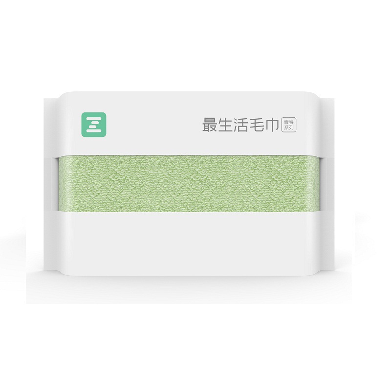 가장 살아있는 브랜드 수건 녹색 1개