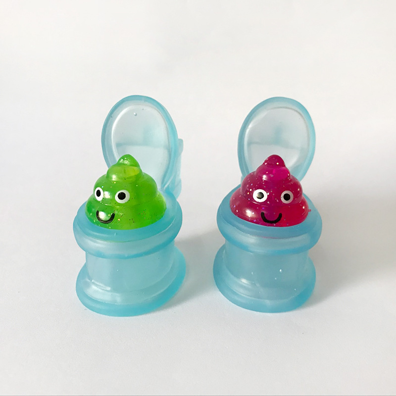 New exotic toy creative vent squeeze toilet poop decompression toilet stool pinch music Amazon hot