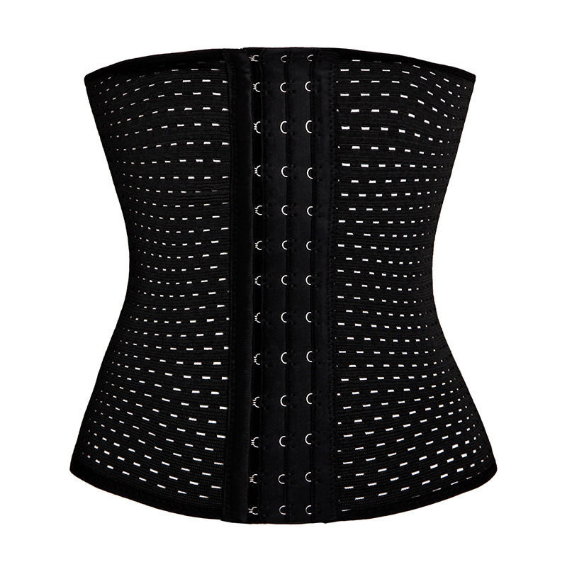 Cinturón de vientre hueco de las mujeres cinturón de plástico transpirable cuerpo que forma la ropa interior corsé deportivo cintura sello postparto corsé cintura