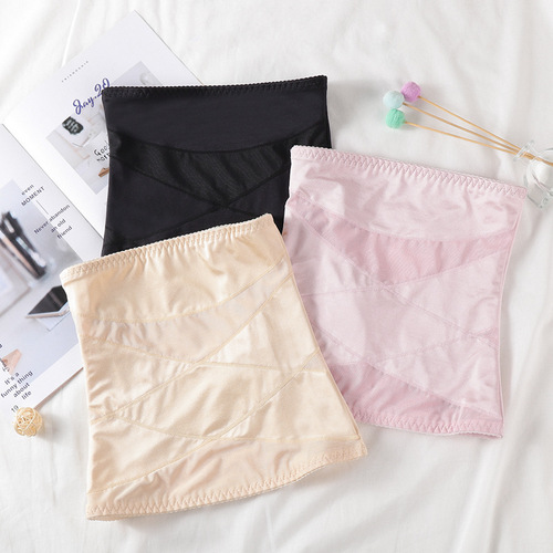 Summer thin, high-elastic and breathable cross-body tummy-tightening postpartum body-shaping belt body-shaping high-waist body-shaping belt