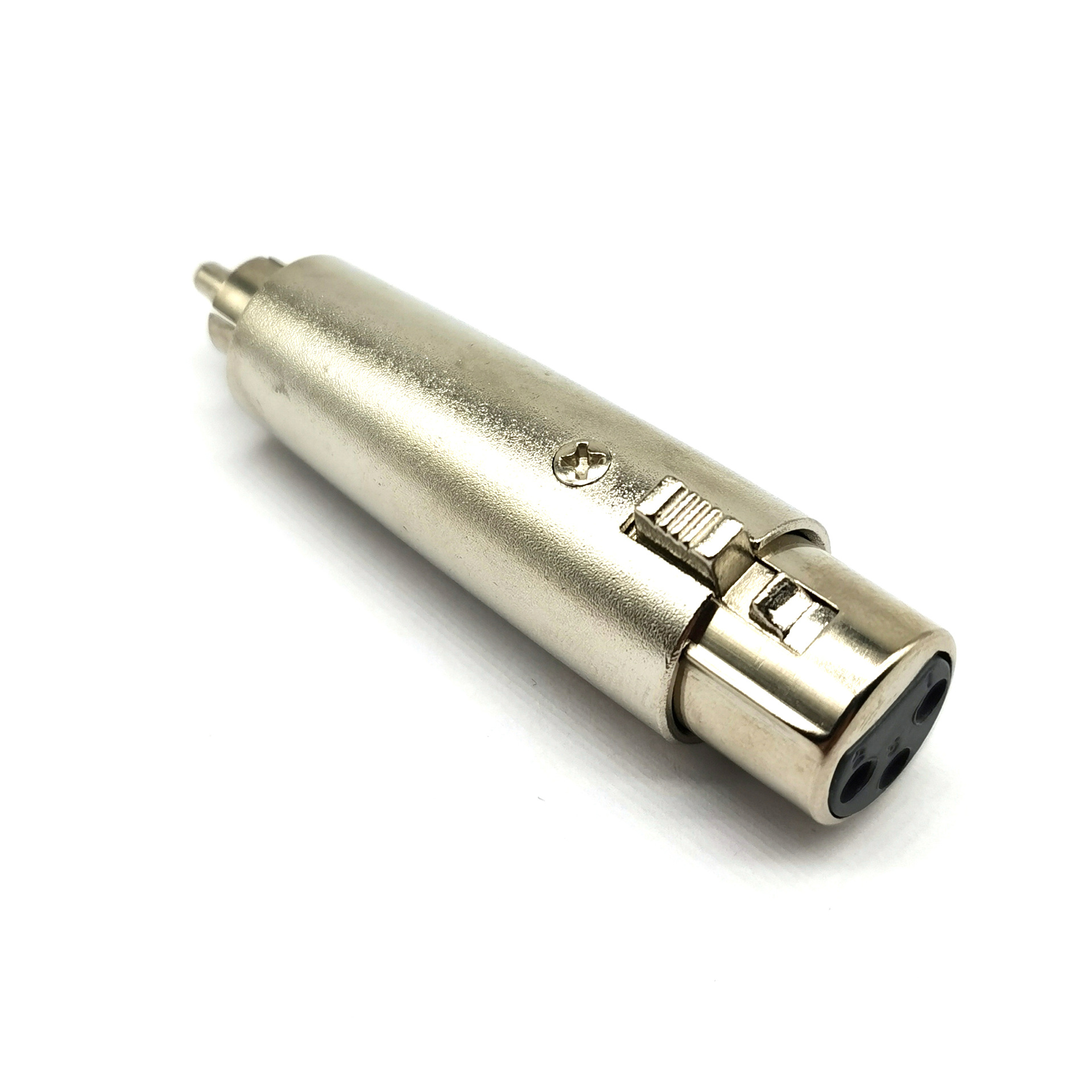 卡侬头XLR3PIN母头转RCA公头话筒AV音响音视频转接头 RCA转卡侬头