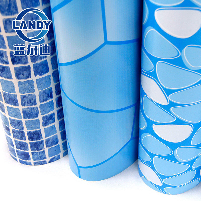 加厚泳池胶膜 耐刮冲浪池胶膜 泳池胶内壁装饰材料 量身自定胶膜