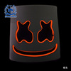 Glowing cotton mask, helmet, halloween, graduation party