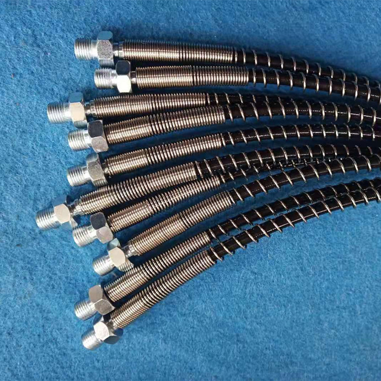 现货供应带护簧型高压气筒管潜水气瓶充气管耐压40MPa液压管