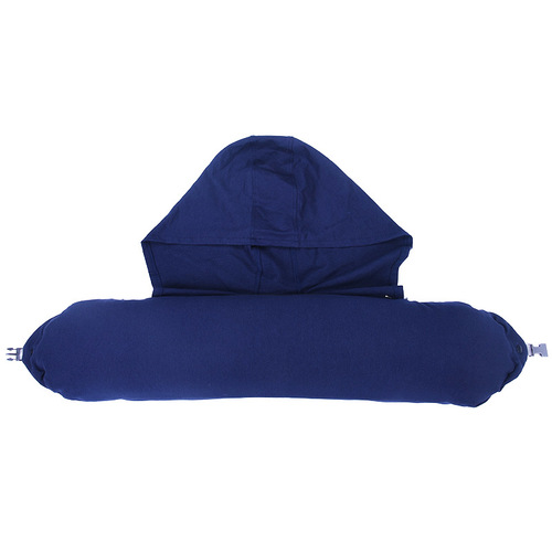 U-shaped pillow neck pillow micro particle hooded travel pillow Japanese multifunctional detachable aircraft neck pillow with hood