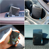 Заводская карта для подачи крышка карты карты карты мешок для карты металлические кредитные карты углеродные волокна