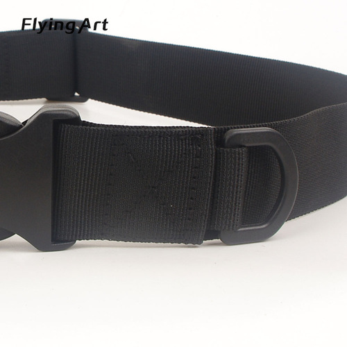 Buckle men's fanny pack belt women's outdoor training canvas multi-functional nylon pants belt tactical factory direct sale