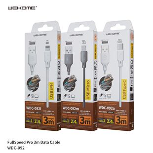 WEKOMEȫ��pro������1/2/3M�m���O����׿TYPE-C���2.4A�֙C늾�