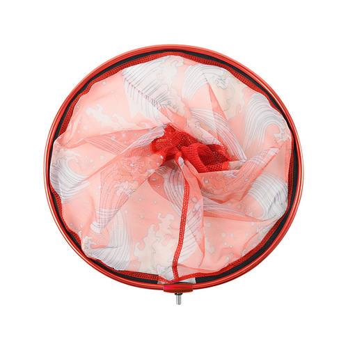 Aluminum alloy small hole net scoop hookless fishing net accessories competitive fishing gear fishing net fishing tackle