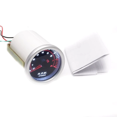 automobile instrument 12V Tachometer/Water Temperature Gauge - tachometer