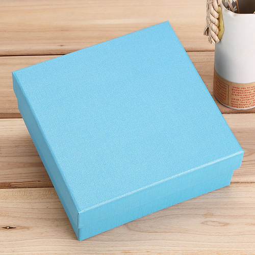 Manufacturer wholesale heaven and earth cover belt box leather paper waist belt packaging box jewelry products wallet square gift box 