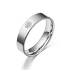 Ring stainless steel solar-powered for beloved suitable for men and women, wish