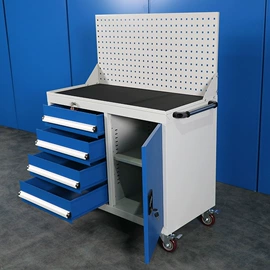 仓储货架;工具柜;钳工工作台