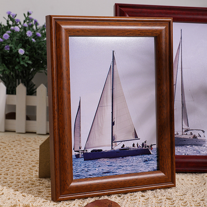 Wan Jing wholesale direct European and American style retro picture frame set stage nostalgic modern light luxury 5 6 7 inch photo frame small ornaments