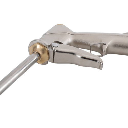 Household alloy car wash water gun extended pole water gun electroplated aluminum alloy water spray gun car wash tool garden water gun