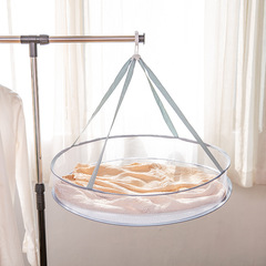 Large Foldable Double-layer Grey Windproof Flat Drying Mesh Clothesline Drying Mesh Clothesline Bag Factory Wholesale