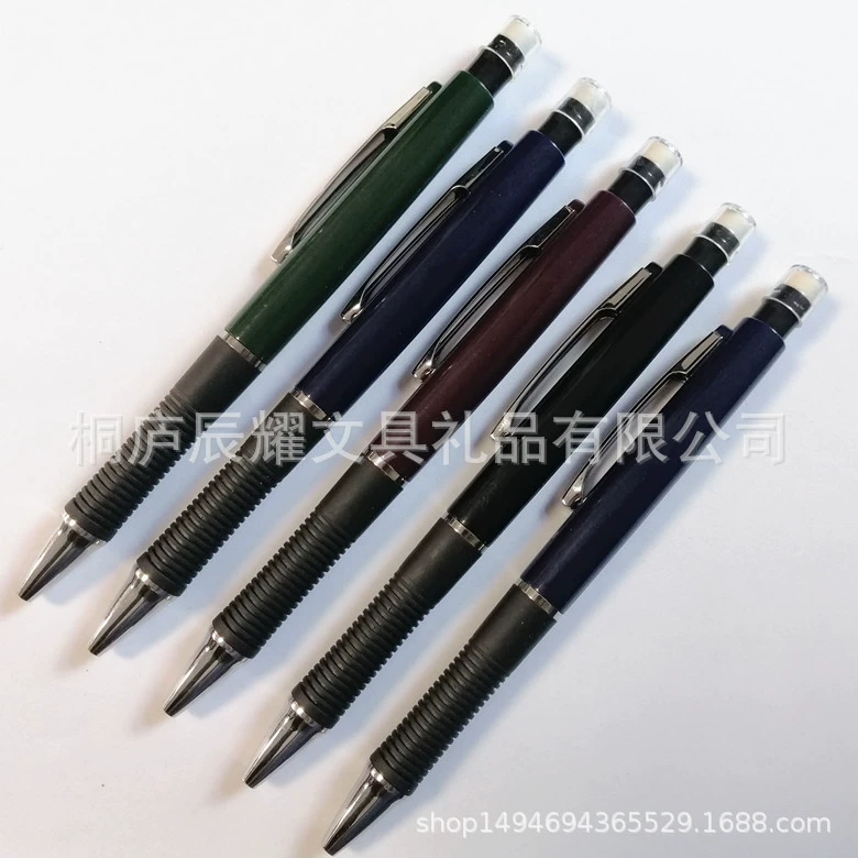 Пресс-пластиковый карандаш без резки с ластиком и нескользящей крышкой