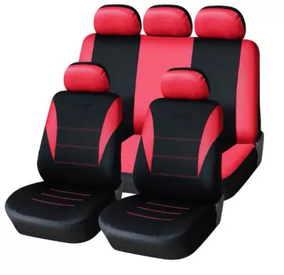 Foreign trade Universal Wing car seat cover front seat cushion cross-border export Middle East Europe and America 4-piece set (Universal seat cover) - wings-red-2-piece-set-single-seat-in-front-row