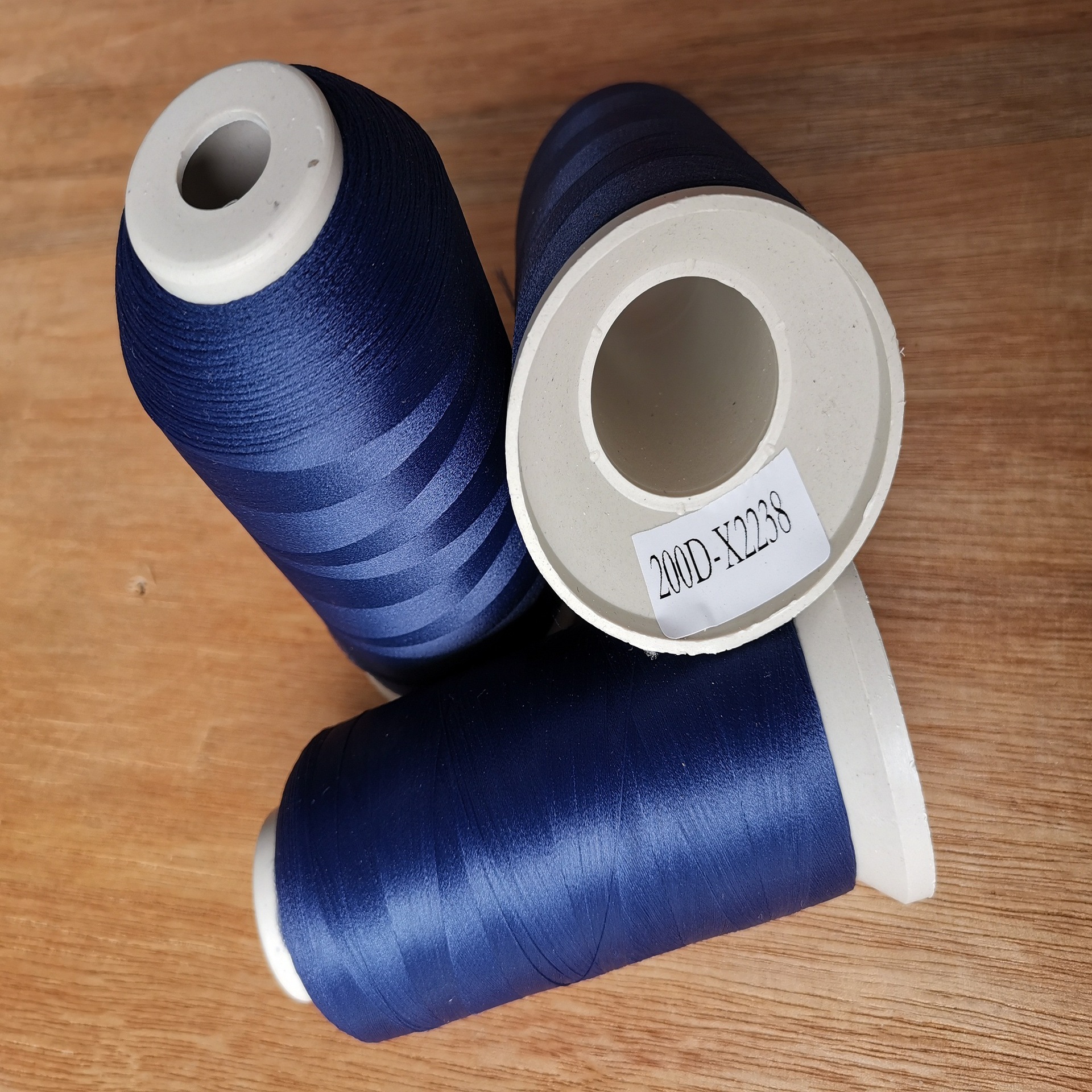 고탄력 300D/600D/200D 나일론 스트레치 재봉실 속옷 바지 요가 세트 수영복 탄성 실