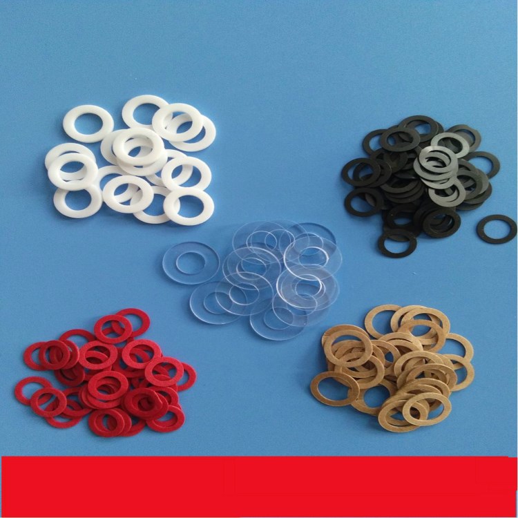 白尼龙垫片绝缘平垫片黑色尼龙垫圈石墨专业生产各种耐磨四氟平垫