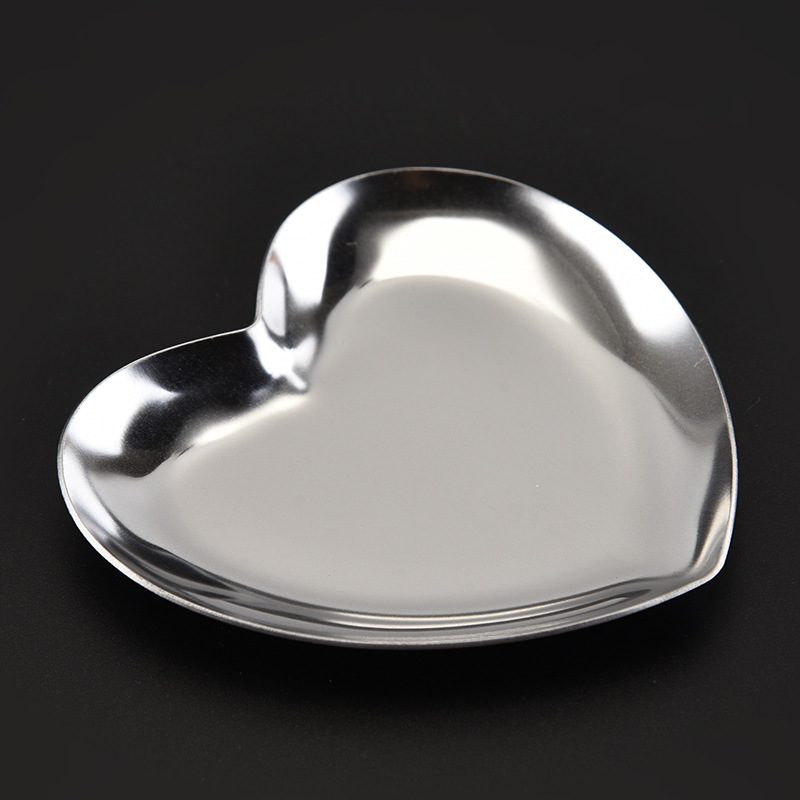 Heart -shaped silver