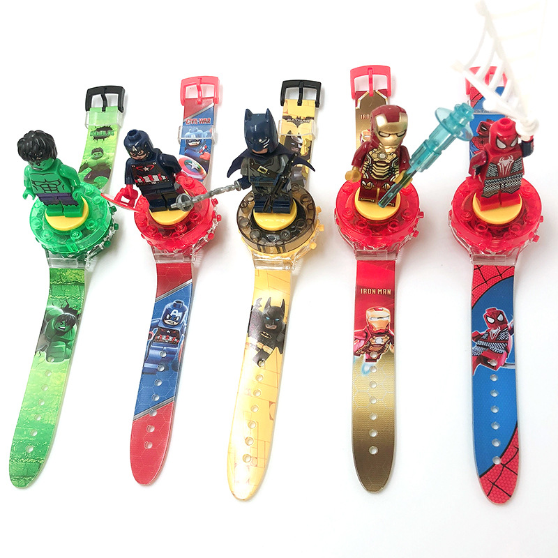 Children's cartoon plastic trend electronic lightweight watch