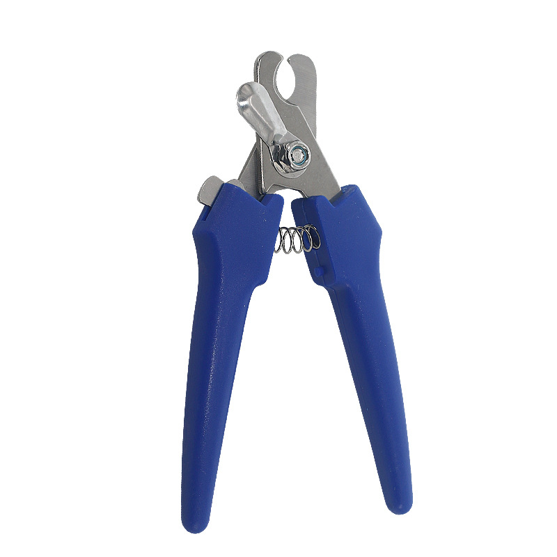 Alicates de corte de cola manual veterinaria de acero inoxidable azul alicates de corte de cola de lechón alicates de corte de cola de cerdo equipo de cría de ganado