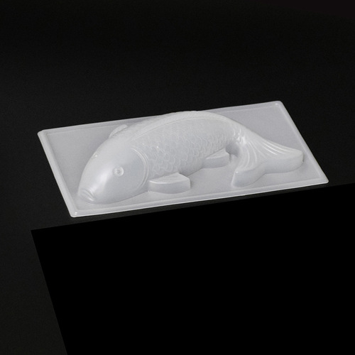 Abbott baking supplies DIY blister PP rice cake carp mold jelly chocolate pastry mold medium fish mold