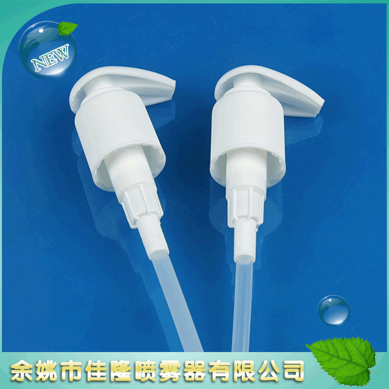 厂家供应泡沫乳液泵 24/415PP塑料乳液泵头 白色沐浴露按压泵头
