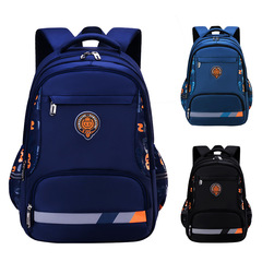 Factory direct sales and wholesale new children's casual schoolbags, lightweight and breathable, large-capacity backpacks for primary and secondary school boys
