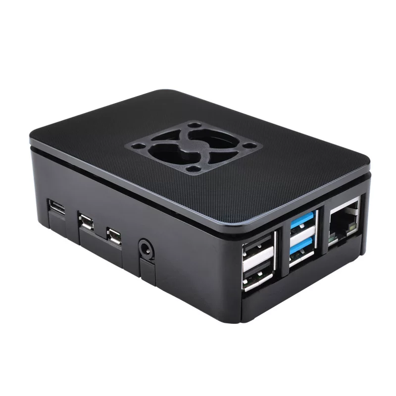 Case (Raspberry Pi 4B) fan-compatible shell, compact 93×63×30 mm, 52 g