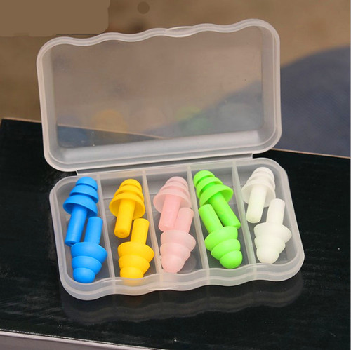 Christmas tree-shaped earplugs, noise reduction and anti-snoring sleep earplugs, learning swimming supplies, industrial protection