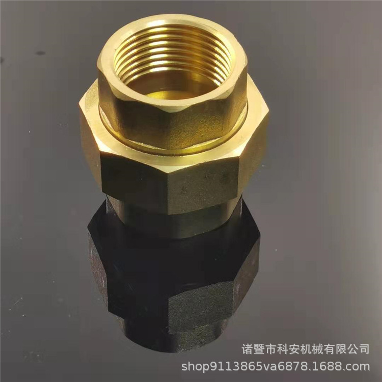 双内丝铜活接 4分-2寸 铜内牙活接直接