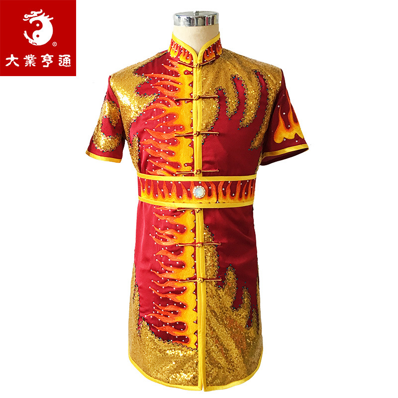 Children's silk sports clothing for martial arts for men and women