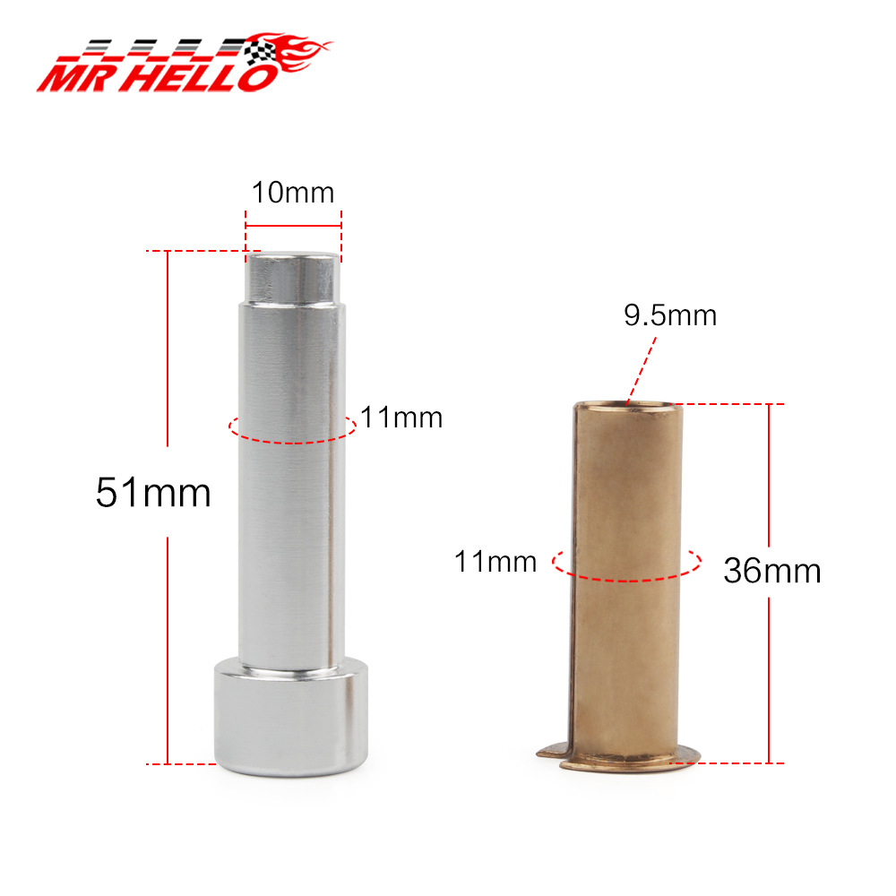 Buje de bisagra de puerta de Venta caliente transfronterizo-para Jeep Wrangler TJ YJ CJ LJ 1986-2006