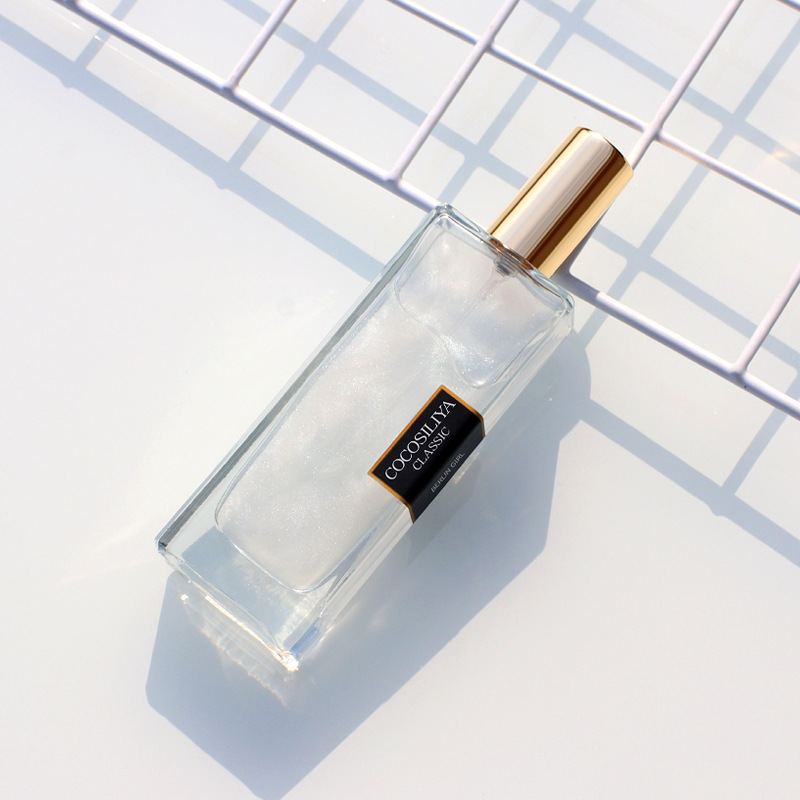 Perfume de mujer celebridad en línea COCOSILIYA oro arenas movedizas perfume de mujer de larga duración caja de regalo fresca entrega