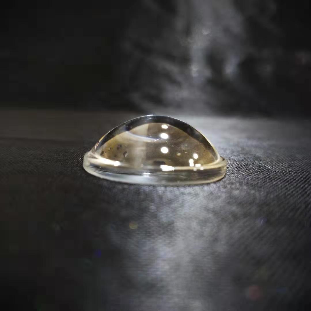 28*10.5mm玻璃透镜 LED小功率聚光光学透镜室内灯配件 平凸玻璃