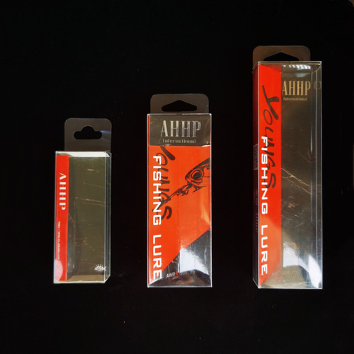 Lure bait carton PVC+ paper card box Fishing gear box Laser reflective fishing lure lure Lure packaging box