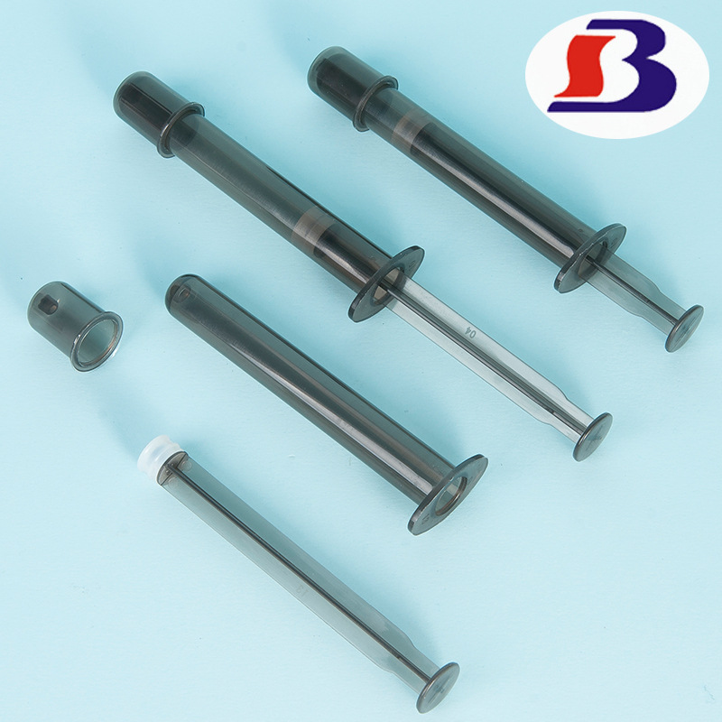 黑色短帽护理推注给药助推器 方便使用妇科凝胶管私密阴道给药器