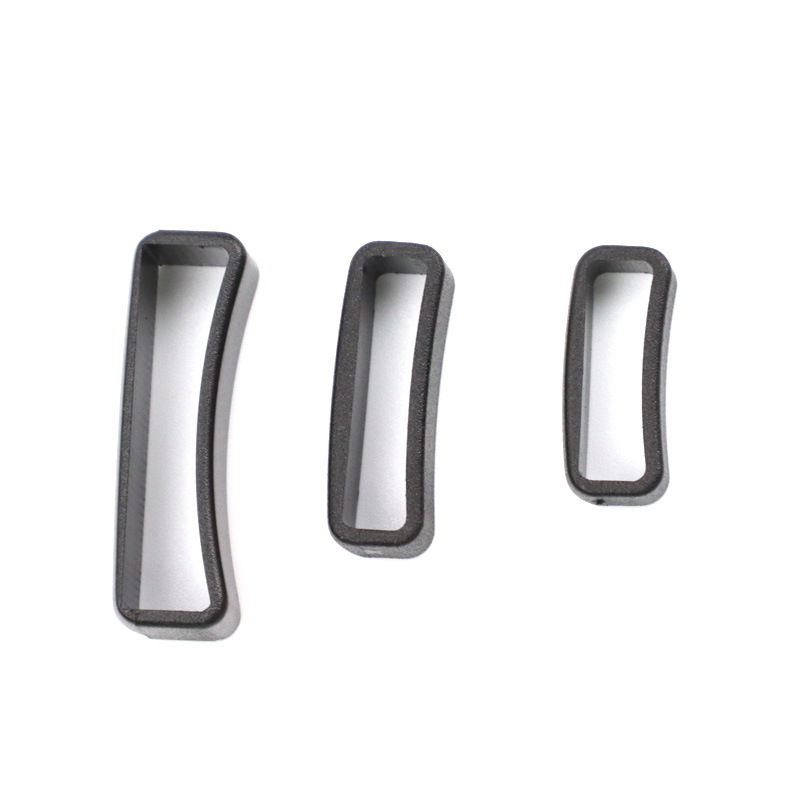 Hebilla Rectangular Curva de Plástico 15mm-25mm POM para Collares de Mascotas