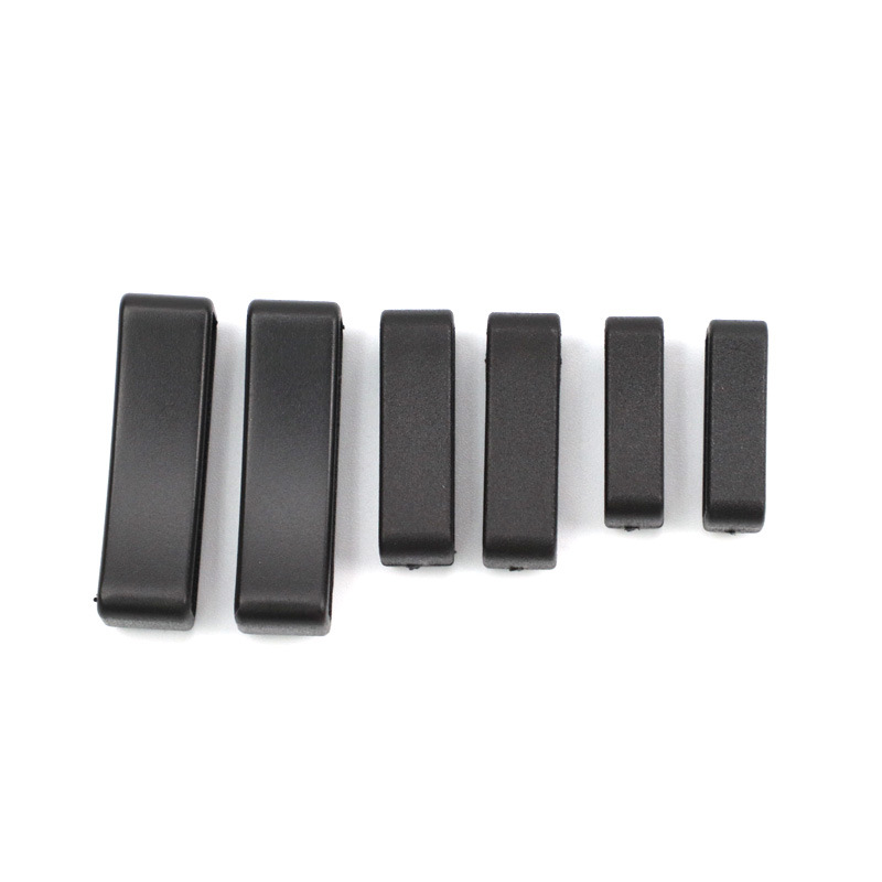 Hebilla Rectangular Curva de Plástico 15mm-25mm POM para Collares de Mascotas