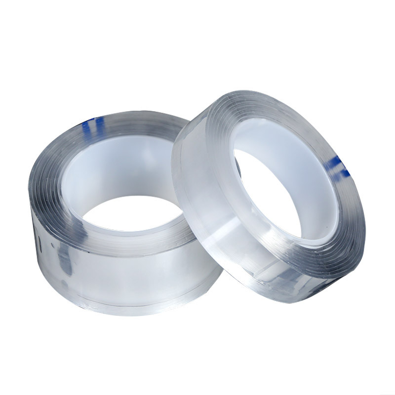 TikTok misma cinta adhesiva Nano de doble cara Cinta adhesiva perfecta de celebridades de Internet al por mayor de fábrica diez mil veces cinta adhesiva mágica de lavado transparente