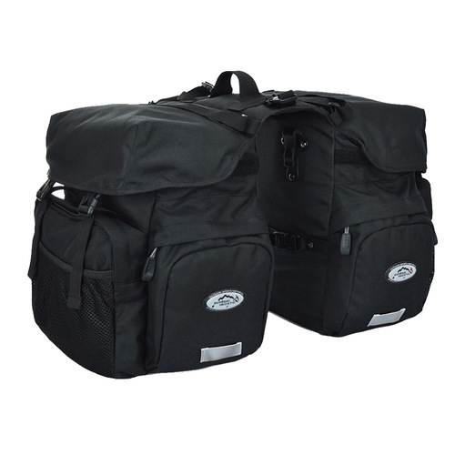 Cross-border large-capacity bicycle piggyback bag, tail bag, cycling bag, mountain bike shelf, chartered car bag, water-repellent camel bag wholesale