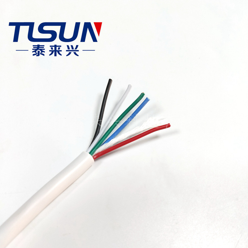 生产厂家 UL电子护套线 UL2570 3芯18AWG 连接线 600V 耐温80℃