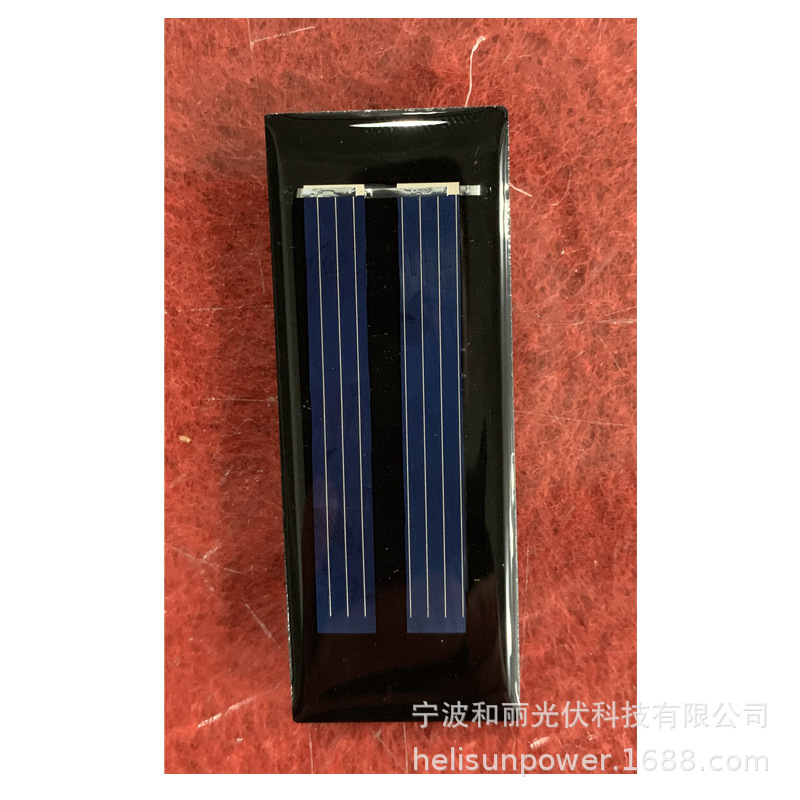 供应 马赛克球灯太阳板55*21 1V70ma太阳能滴胶板 细杆灯滴胶板