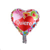 Balloon heart shaped for St. Valentine's Day, decorations, layout, 10inch