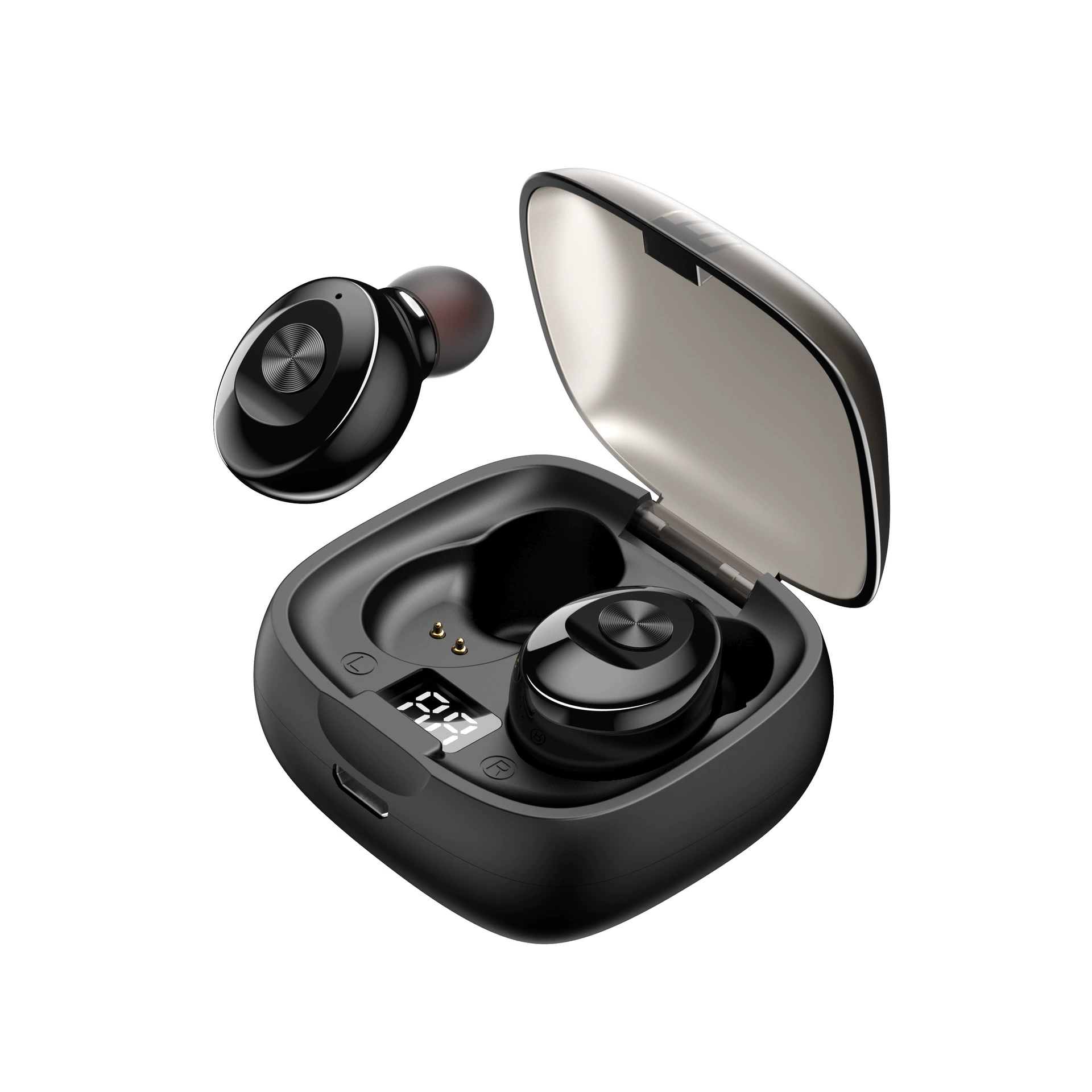 Тщательно подобранный экран XG8 дисплей Bluetooth наушники беспроводной стерео в ушах спортивные Bluetooth наушники 5.0 с зарядным отсеком