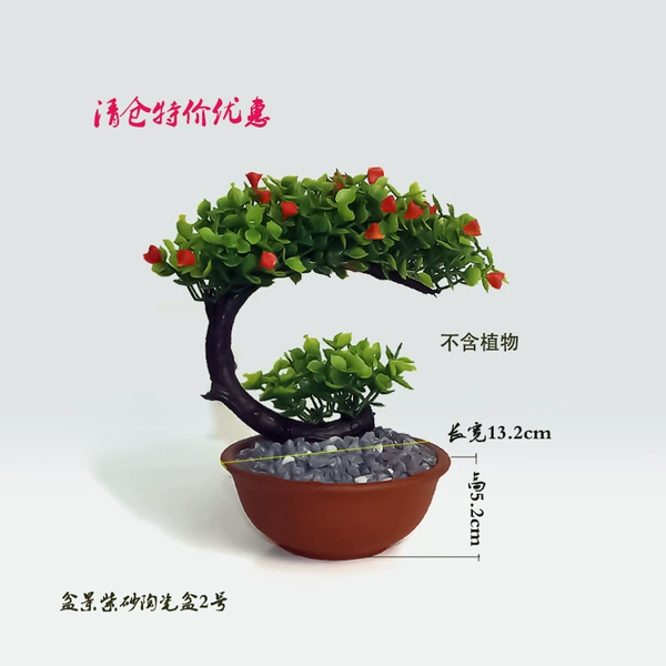 No. 2 purple sand pot with holes